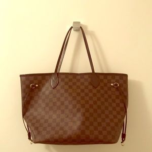 Louis Vuitton Damier Ebene Neverfull Tote - MM !!